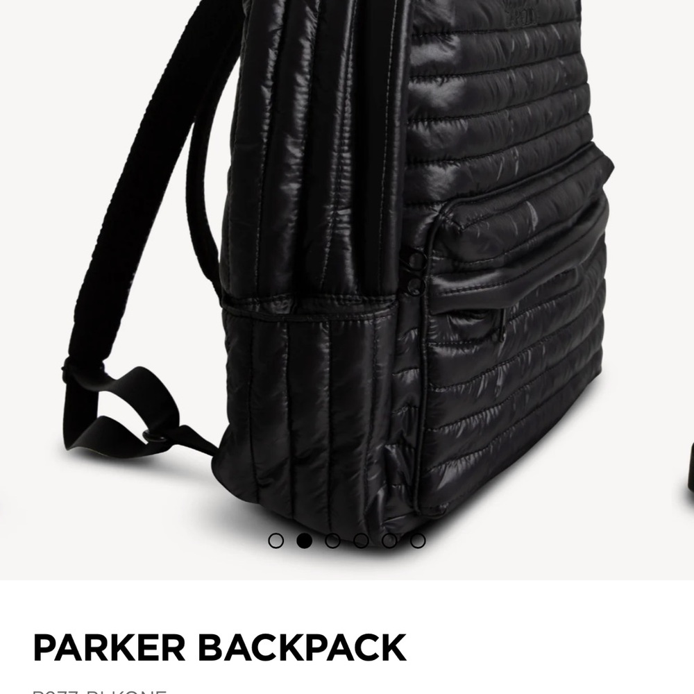 Capezio Black Quilted Backpack for Everyday Use